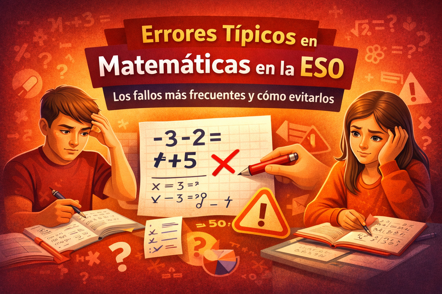 Errores típicos en matemáticas en la ESO | Cómo evitarlos