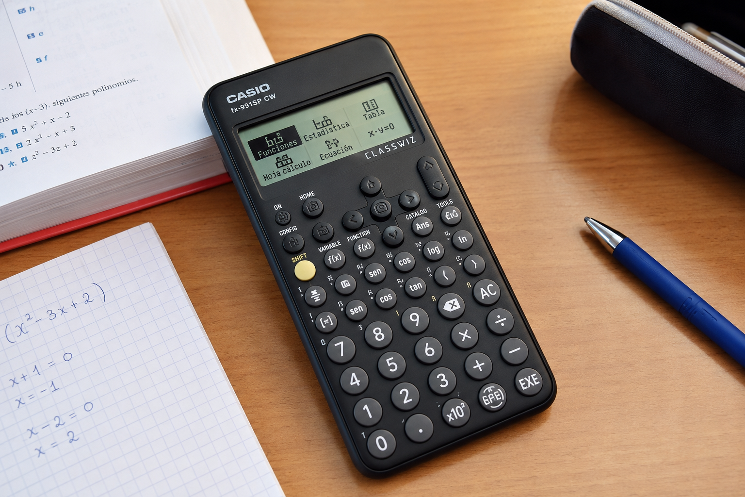 La mejor calculadora para Bachillerato y PAU (Guía completa 2026)